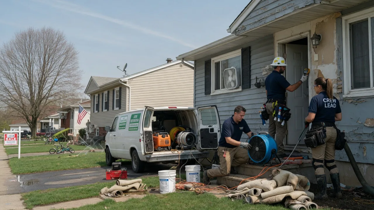 Flood Cleanup in Cordova, SC near me